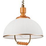 LAMKUR Podesivi luster RAMONA 1xE27/60W/230V bež/braon | Eponuda.com