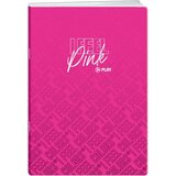 Play exclusive, sveska sa PP koricama, 40 lista, I feel colors - odaberite motiv A5 Karo Roze Cene