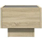  Noćni ormarić s beskonačnim LED boja hrasta sonome 40x40x30 cm | Eponuda.ba