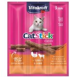Vitakraft poslastica za mačke Cat Stick Mini puran i janjetina, 18 g | shoptok.hr