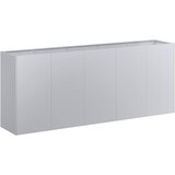 Maison Chic Cvetlični Lonec - Cvetlično korito 200x40x80 cm Pocinkano jeklo, (21789547) | Shoptok.si