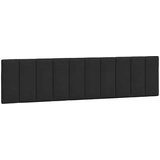 Jastuk za uzglavlje Hanko crni 200 cm baršunasti | shoptok.hr