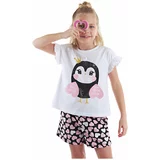 Denokids Sweet Owl Girls Kids T-shirt Shorts Set