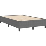 vidaXL Posteljni okvir Svetlo siva Les, Metal 120 x 200 cm Shranjevanje | Shoptok.si