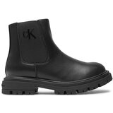 Calvin Klein Jeans Škornji Chelsea Boot V3X5-81097-1355 S Črna Cene