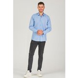 Dewberry G726 MEN'S SHIRT-BLUE | ePonuda.com