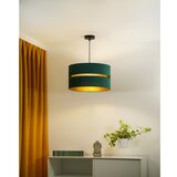  Duolla - Luster na sajli DUO 1xE27/15W/230V prečnik 40 cm, zelena/zlatna | Eponuda.com
