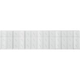  Gabion s žicom debljine 3,5 mm i mrežom 5x10 cm 650x10x150 cm Slike