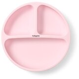 BabyOno 1482/01 silikonski tanjur s vakuumom, roza Cijene