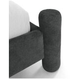 Micadoni Tamno sivi tapecirani bračni krevet s podnicom 140x200 cm Vera – | shoptok.hr