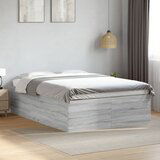 Maison Chic Posteljni okvir - Dvoposteljna postelja - Zakonska postelja siva sonoma 120x190 cm inženirski les-J15123, (21759182) | Shoptok.si