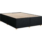  Boxspring krevet s madracem Crna 160 x 200 cm Tkanina | shoptok.hr