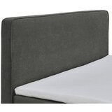 MID.YOU POSTELJA Z VZMETNICO 180 cm x 200 cm , tekstil antracit | Shoptok.si