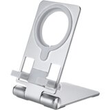INF Magnetno stojalo MagSafe za priročno polnjenje Silver, (21537602) | Shoptok.si
