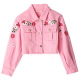 Original Marines jakna prehodna DDP3151F D roza 152 | Shoptok.si