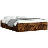  Okvir za krevet boja dimljenog hrasta 160x200 cm | shoptok.hr