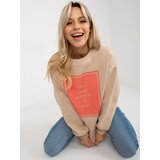 ex moda Sweatshirt-EM-BL-617-3.15P-beige Cene
