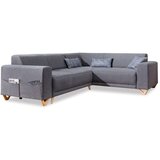 Miuform Siva sklopiva/s prostorom za odlaganje kutna garnitura (s desnim kutom/u obliku slova L) Classy Sophie – | shoptok.hr