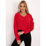 Italy Moda Blouse-MI-BZ-98684.89-red Cijene