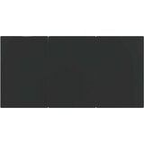  Vrtna jedilna garnitura 5-delna črn poli ratan, (20667946) | Shoptok.si