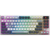 MSI FORGE GK600 TKL WIRELESS SKY tipkovnica Igranje USB + Bluetooth QWERTY UK Engleski Plavo, Bijelo | shoptok.hr