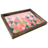 Hanah home poslužavnik AT-016, 30x40cm, šareni Cene