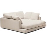 Kave Home Kremno bela sedežna garnitura 210 cm Gala – | Shoptok.si