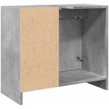 Ormarić za umivaonik boja betona 63x29x55 cm konstruirano drvo | shoptok.hr