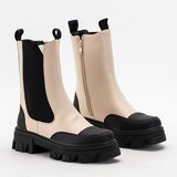 Resti Beige women's boots on a massive sole Rosidi - Footwear | ePonuda.com