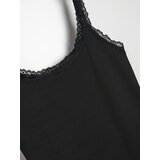 Sinsay Top na naramenice s čipkastim obrubom | shoptok.hr