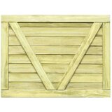  Vrata od impregnirane borovine 75 x 100 cm | shoptok.hr