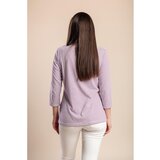 Fenzy Top S Printom Od 3/4 Rukava, Bijeli | shoptok.hr