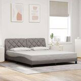  Posteljni okvir brez vzmetnice taupe 180x200 cm blago, (21829093) | Shoptok.si
