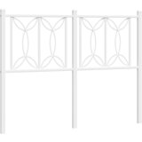 The Living Store kovinsko vzglavje belo 120 cm - posteljno vzglavje, (21418660) | Shoptok.si