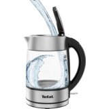 Tefal 1.7 l steklen grelnik vode, KI772D38, volumen 1.7 l, moč 2200 w, snemljiv filter za vodni kamen, podstavek 360° | Shoptok.si