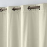 Douceur d intérieur Kremno bela žametna izolacijska zavesa 140x260 cm Polarchic – | Shoptok.si