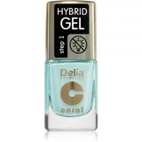 Delia Cosmetics Coral Hybrid Gel gel lak za nokte bez korištenja UV/LED lampe nijansa 114 11 ml