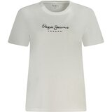 PepeJeans SHORT SLEEVE T-SHIRT WOMEN WHITE Cene