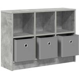  Strani šal s predalom Betonsko siva 73,5 x 22,5 x 53,5 cm, (5000233783) | Shoptok.si