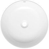 Grohe 103560SH00 Essence 45 x 45 cm okrogli beli nadpultni keramični umivalnik Slike