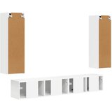  Set TV komoda 3 kom. Bijelo Konstruirano drvo | shoptok.hr