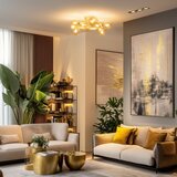 Brilagi - LED plafonski luster MILLA 10xG9/3W/230V zlatni | Eponuda.com