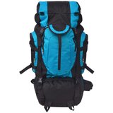 The Living Store Pohodniški Nahrbtnik XXL 75 L ?rne in Modre Barve - Nahrbtnik, (21781133) | Shoptok.si
