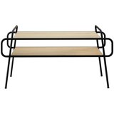  Stolić za kavu Hrast sonoma 100 x 50 x 51 cm Konstruirano drvo | shoptok.hr