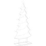  Metalno božićno drvce sa stalkom KUOPIO 180 cm Čelik Bijela 80 x 30 x 180 cm | shoptok.hr