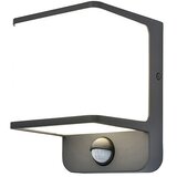LUTEC Doblo LED senzorska zunanja stenska svetilka (14 W, Do x Š x V: 10,3 x 11 x 146 cm, Temno siva) Cene