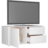TV ormarić bijeli 80 x 34 x 36 cm od konstruiranog drva | Eponuda.com