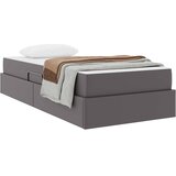  Krevet s madracem i skladištem s madracem 2 pcs Siva Koža | shoptok.hr