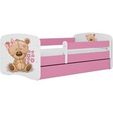 HAPPYKIDS OTROKA POSTELJA DREAMY MEDVEDKA (VE BARV IN DIMENZIJ)-Roza-80x160 | Shoptok.si