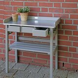 Esschert Design vrtni radni stol sivi CF29G | shoptok.hr
